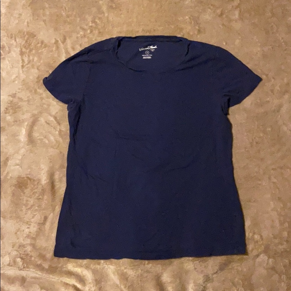 Navy blue tee